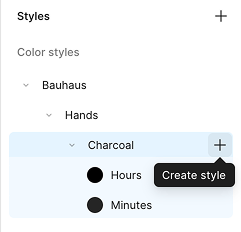 The Minutes element appears underneath the Hours element