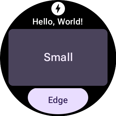 'ছোট' আকৃতির টাইল (কম গোলাকার কোণ)